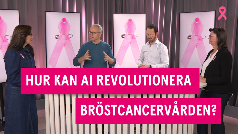 Paneldiskussion om AI inom bröstcancervården