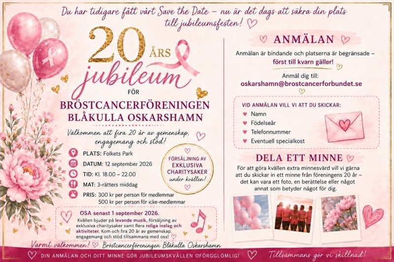 Inbjudan 20-års jubileum