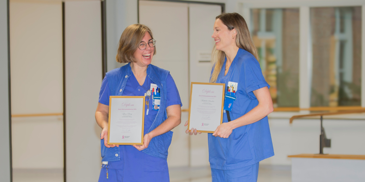 Årets bröstsjuksköterskor 2025 foto Lena Frick