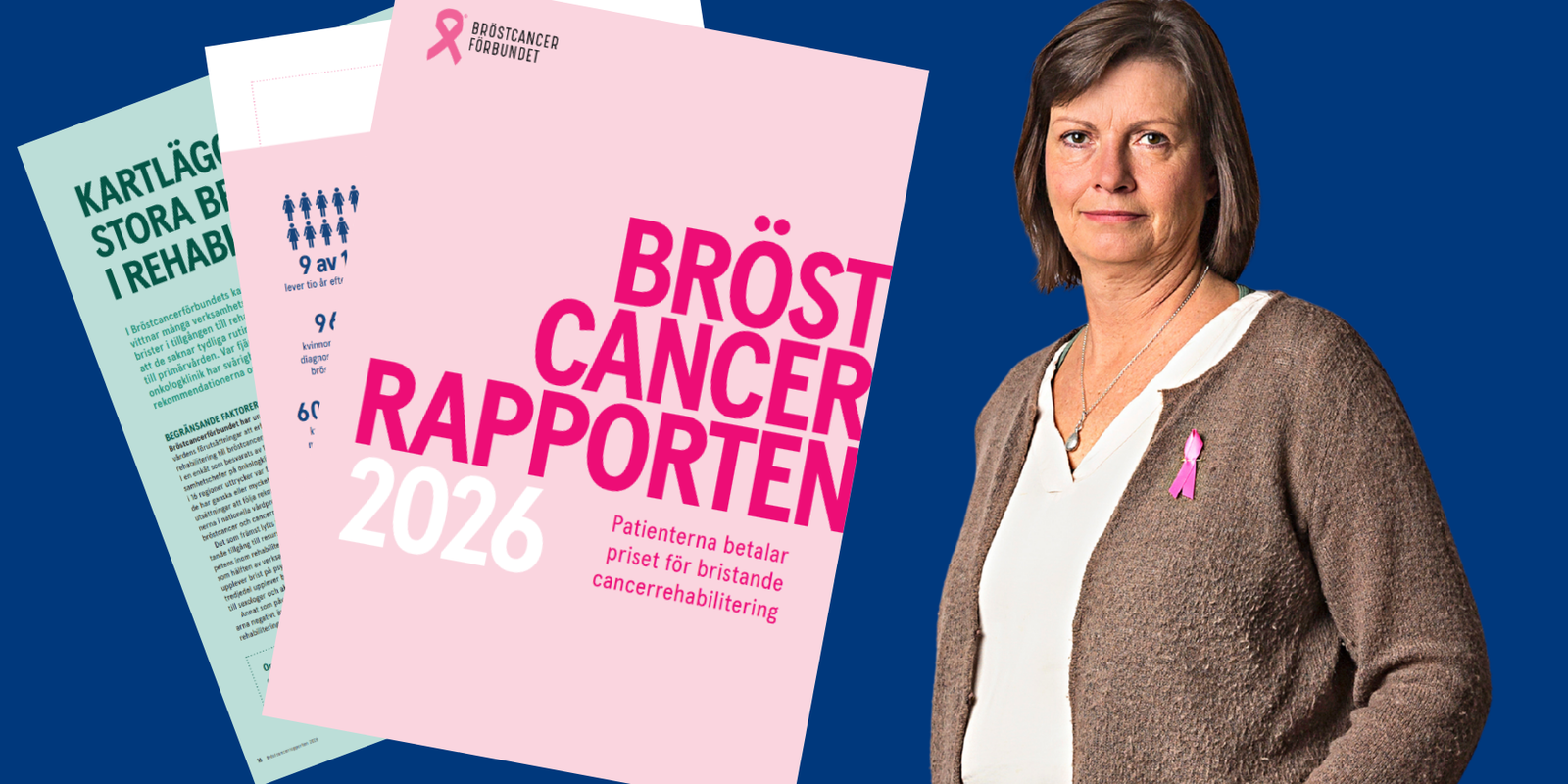 Bröstcancerrapporten 2026 Susanne