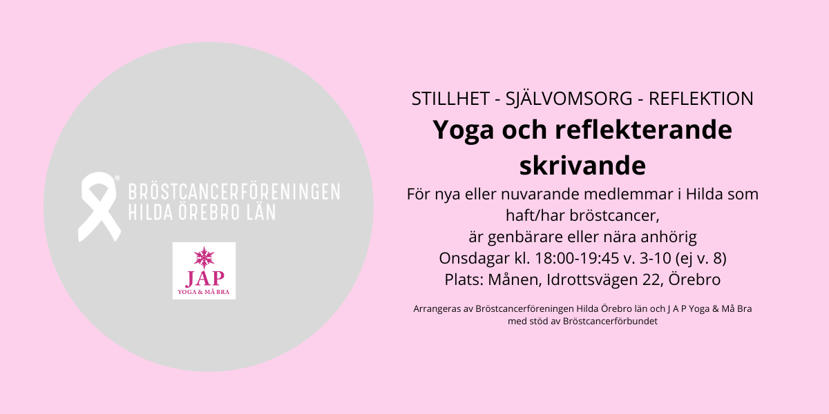 Yoga och reflekterande skrivande