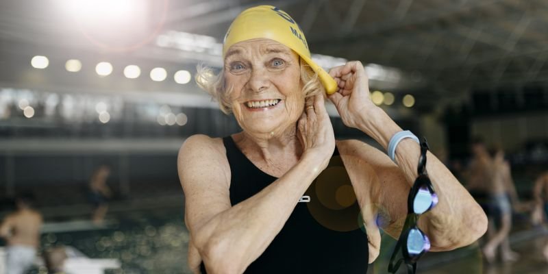Harriet Bure badmössa. FOTO PAVEL KOUBEK.