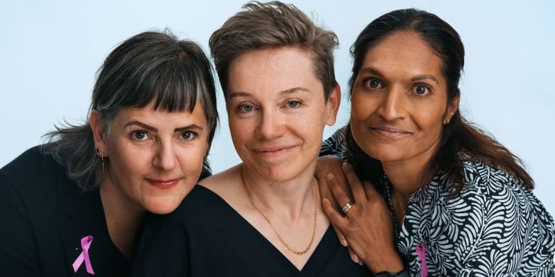 Louise Sassene, Hanna Björknäs och Mia Hörlin. FOTO Viktor Gårdsäter.