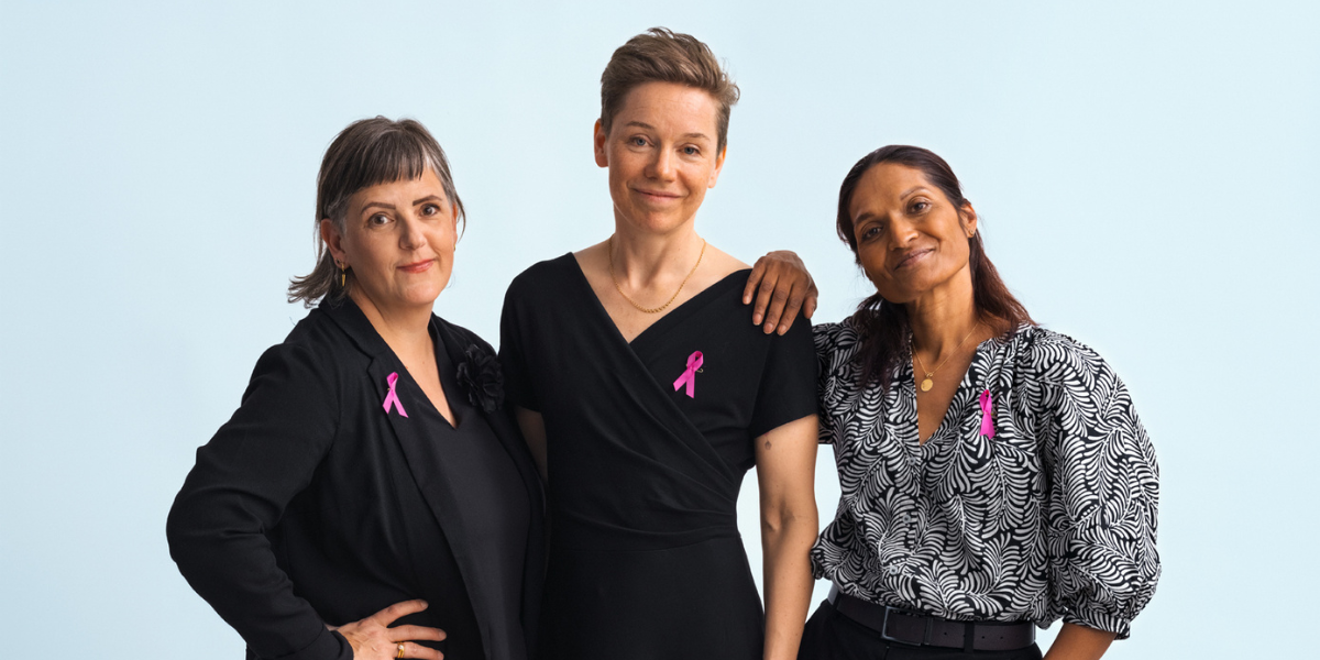 Louise, Hanna och Mia tillsammans