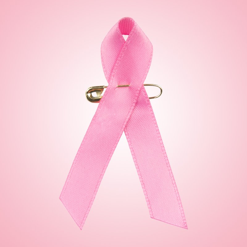 Rosa bandet på rosa tonad platta utan ram